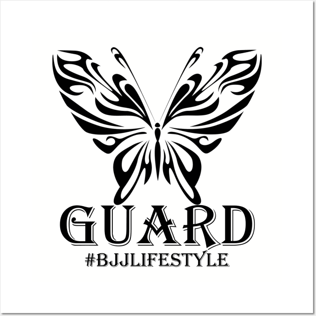 Butterfly Guard Brazilian Jiu jitsu LIfestyle Wall Art by SaintandSinner